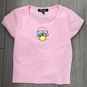 Limited addition hello kitty X dolls kill crop top